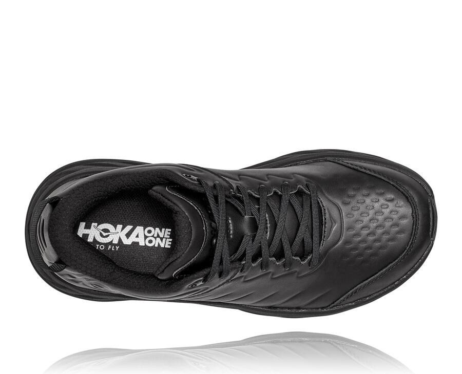 Hoka One One Running Shoes Mens Black - Bondi Sr - 83165MJFK